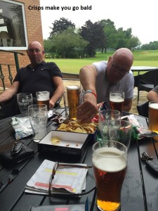 Crisps make you bald Nellie Smiff